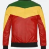 Bob Marley Leather Jacket Back Image