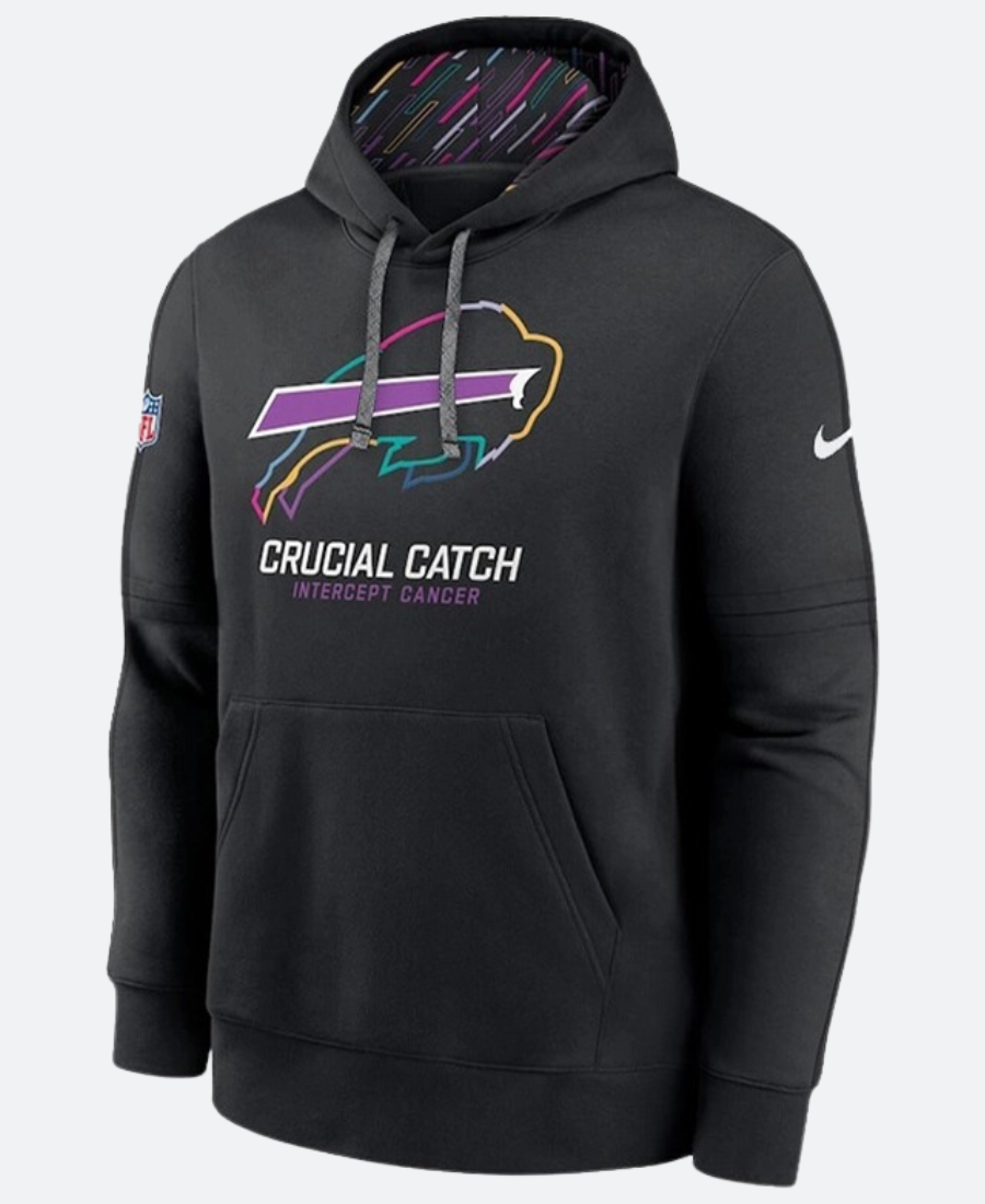 Buffalo Bills Crucial Catch Hoodie Front Image