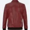 Canadian Drake Film Festival Leather Jacket Back Image