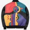 Carmelo Anthony Pelle Pelle Picasso Leather Jacket Back Image