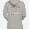 Chicago Marathon 2024 Finisher Hoodie Grey Back Image