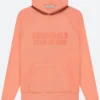 Coral Essentials Fear Of God Hoodie Front Image