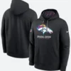 Denver Broncos Crucial Catch Club 2024 Hoodie Front & Back Image