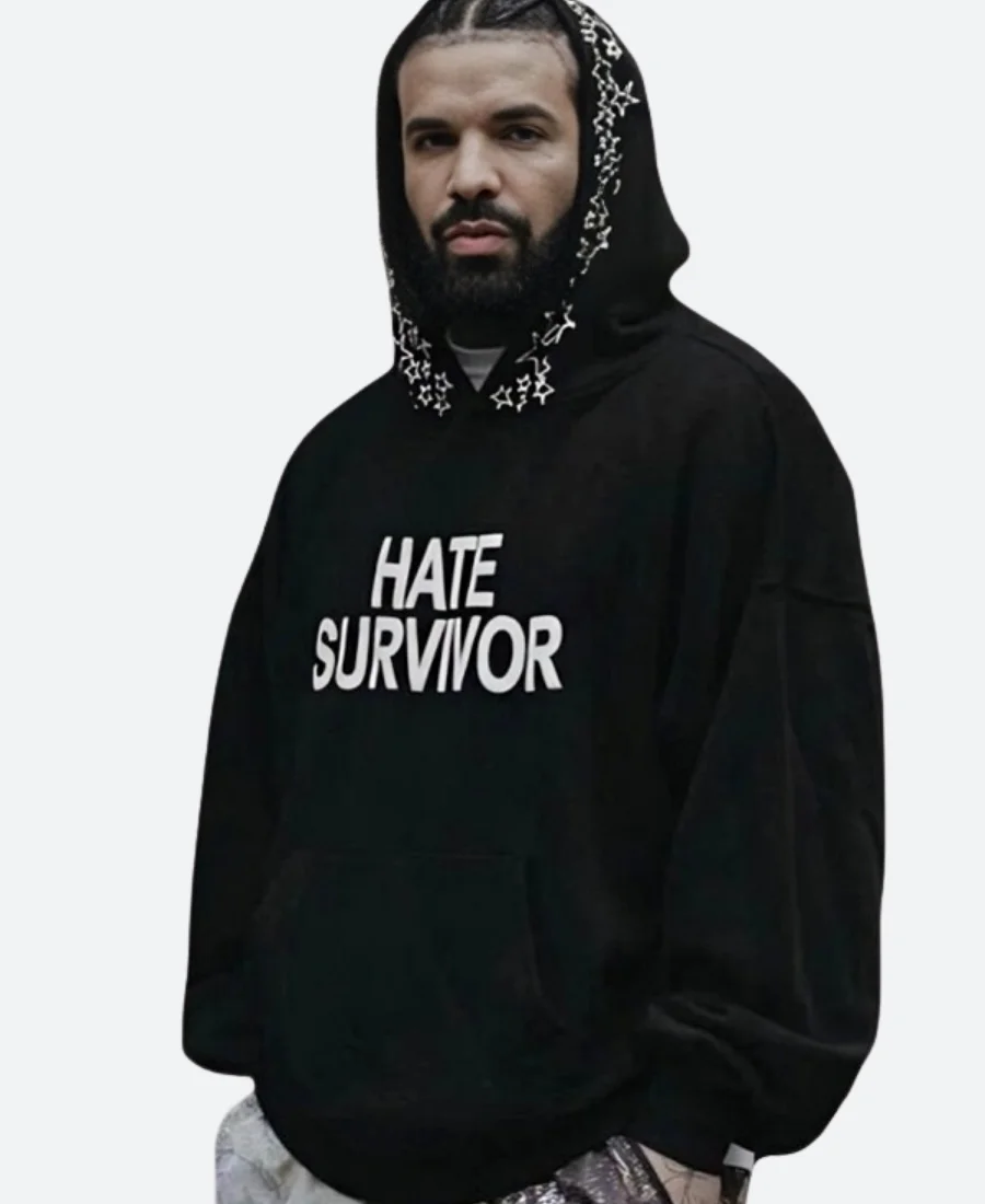 Drake Hate Survivor Hoodie Front Image