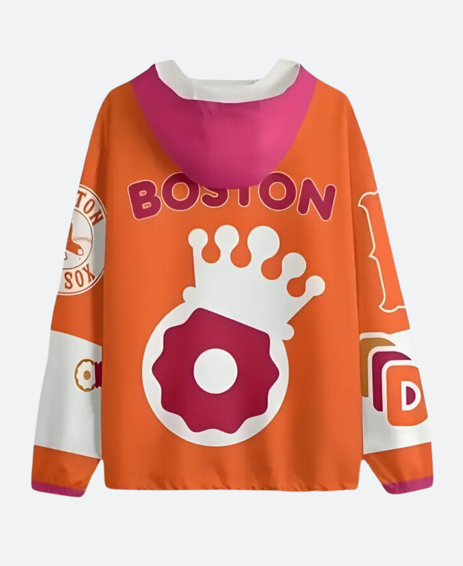 Dunkin Donuts Dunking Track Jacket Back Image