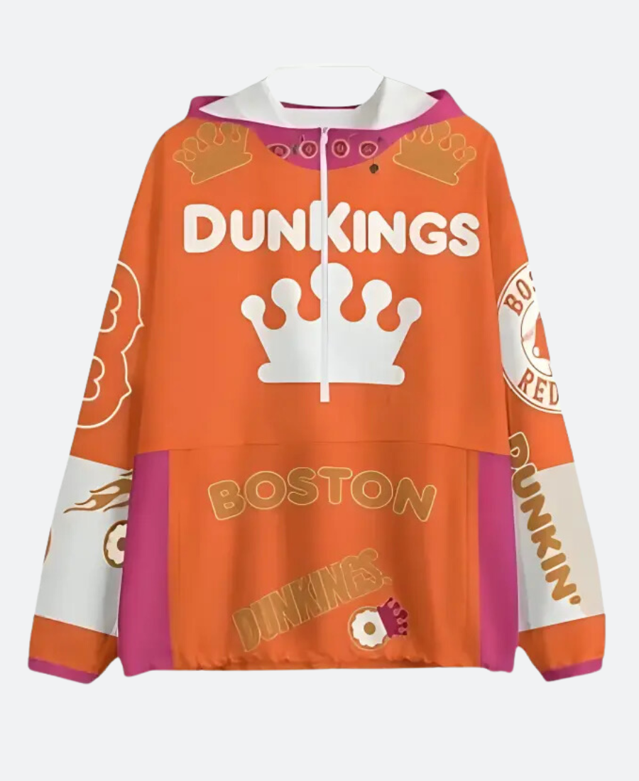 Dunkin Donuts Dunking Track Jacket Front Image