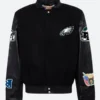 Eagles Black Varsity Jacket