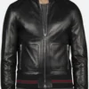 Eminem Not Afraid Leather Jacket Front Image