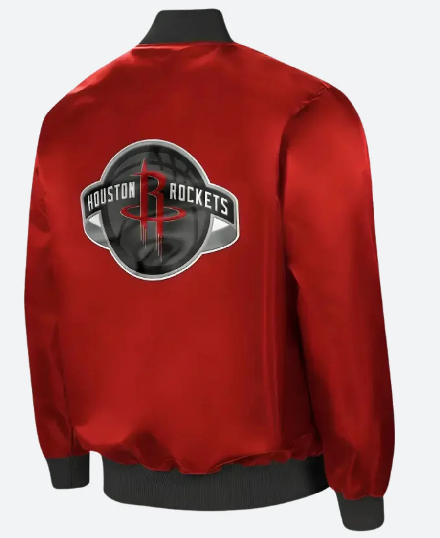 Houston Rockets Ambassador Jacket Back Image