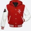 Houston Rockets Varsity Jacket Front Image