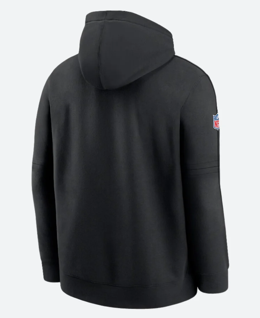 Houston Texans Crucial Catch Club 2024 Hoodie Back Image