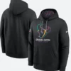 Houston Texans Crucial Catch Club 2024 Hoodie Front & Back Image