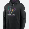 Houston Texans Crucial Catch Club 2024 Hoodie Front Image