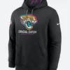 Jacksonville Jaguars Crucial Catch Club 2024 Hoodie Front Image