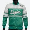 Jalen Hurts Philadelphia Eagles Script Jacket Front Image