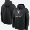 Las Vegas Raiders Crucial Catch Club 2024 Hoodie Front & Back Image