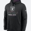 Las Vegas Raiders Crucial Catch Club 2024 Hoodie Front Image