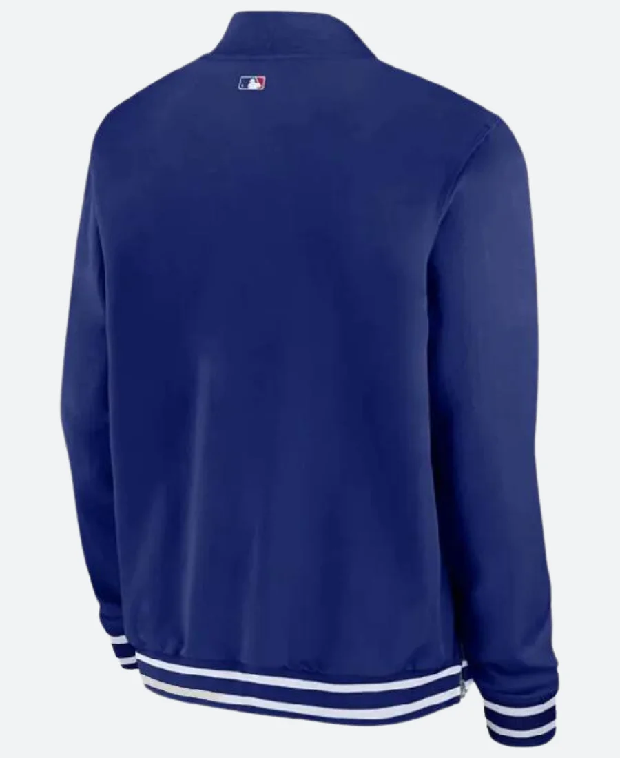 Los Angeles Dodgers Bomber Jacket Back Image