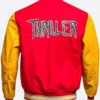 Michael Jackson Thriller Varsity Jacket Back image