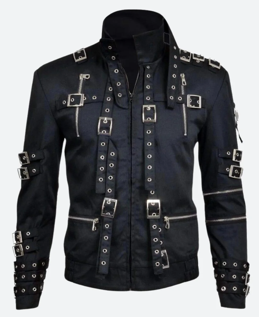 Michael Jackson Metal Rock Concert Jacket Front Image