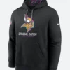 Minnesota Vikings Crucial Catch Club 2024 Hoodie Front Image