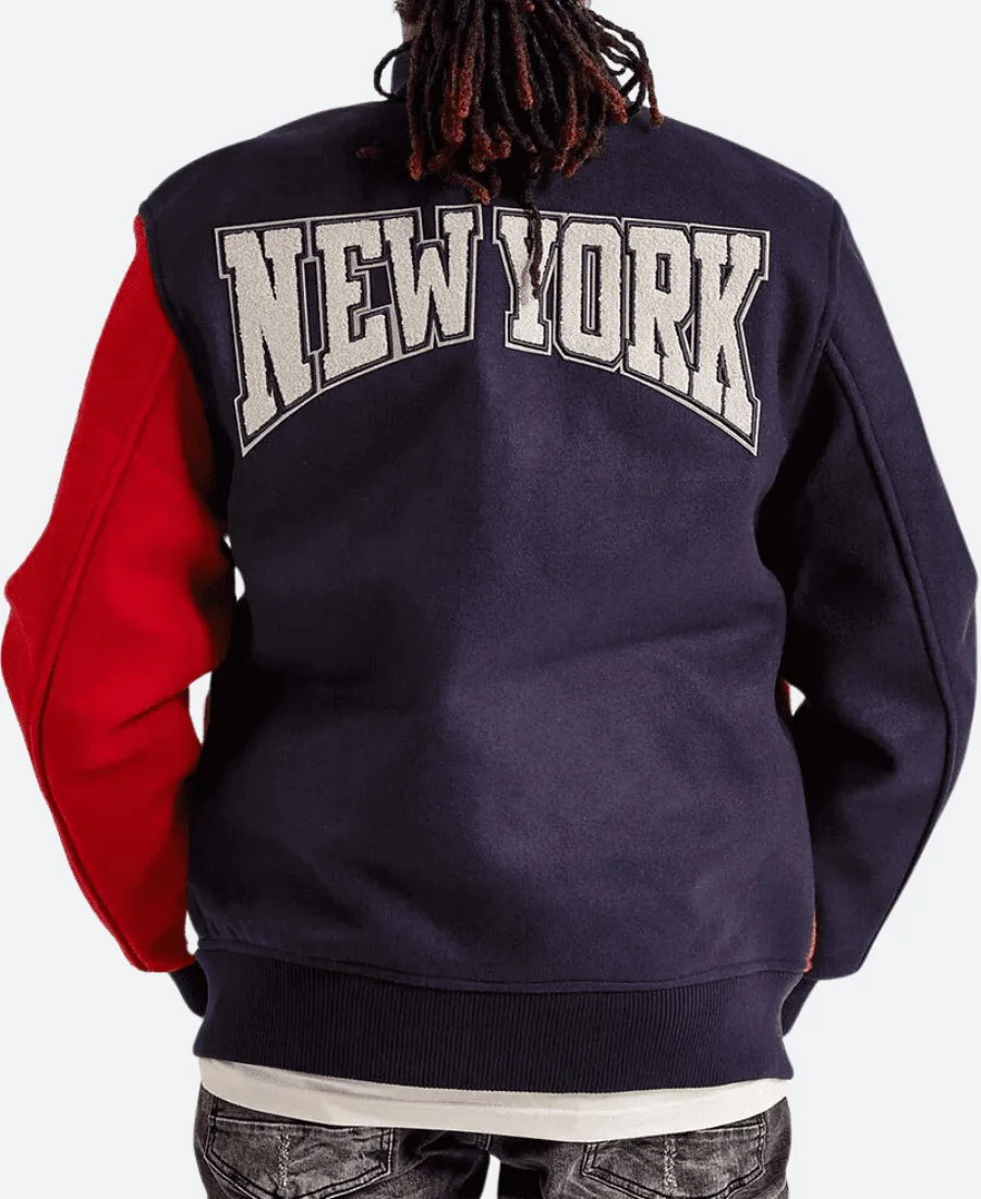 NY Yankees 27X World Series Jacket Back Image