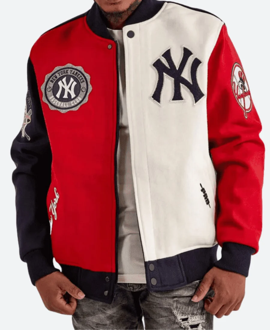 NY Yankees 27X World Series Jacket Front Image