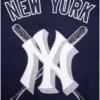 New York Yankees Mashup Varsity Jacket Image 3