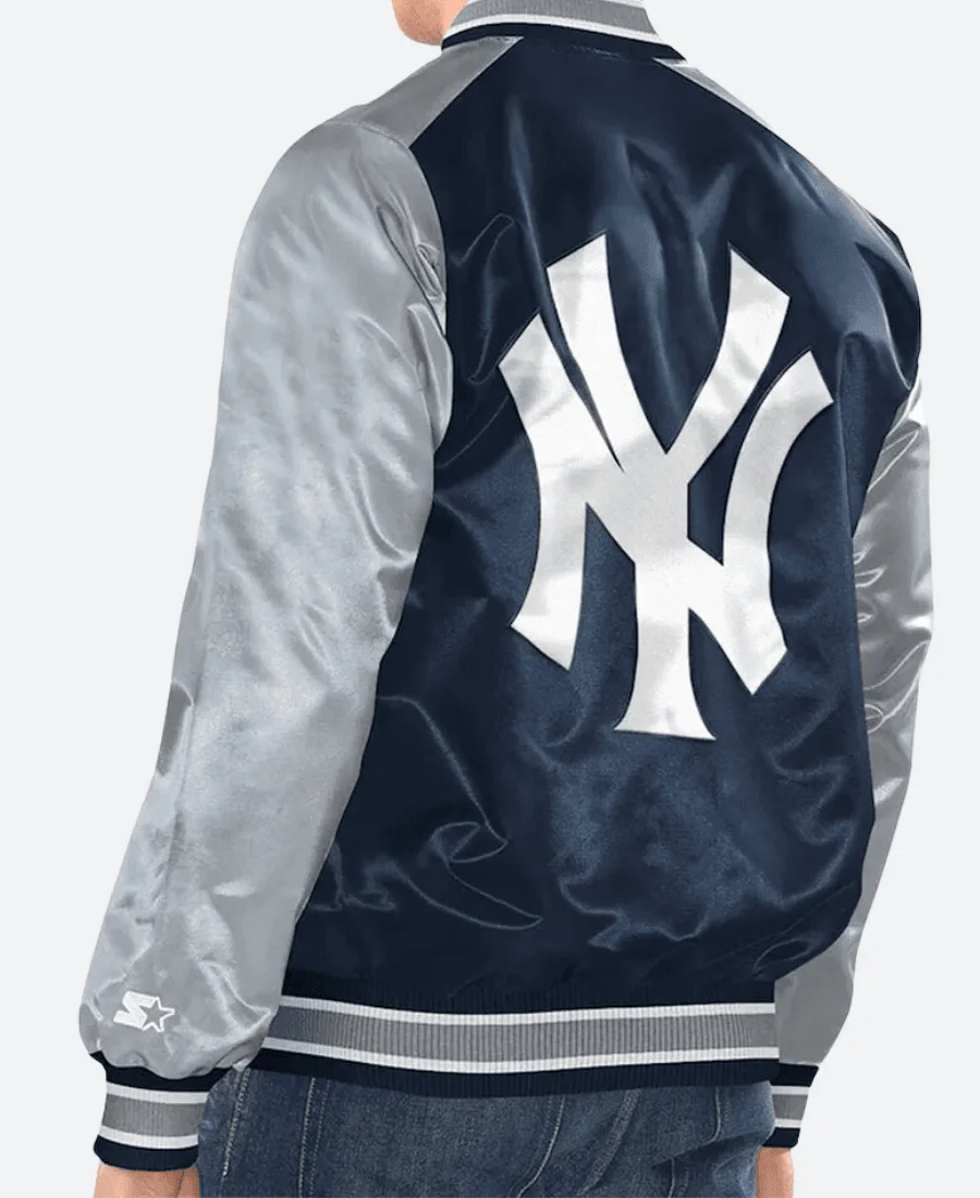 New York Yankees Renegade Jacket Back Image