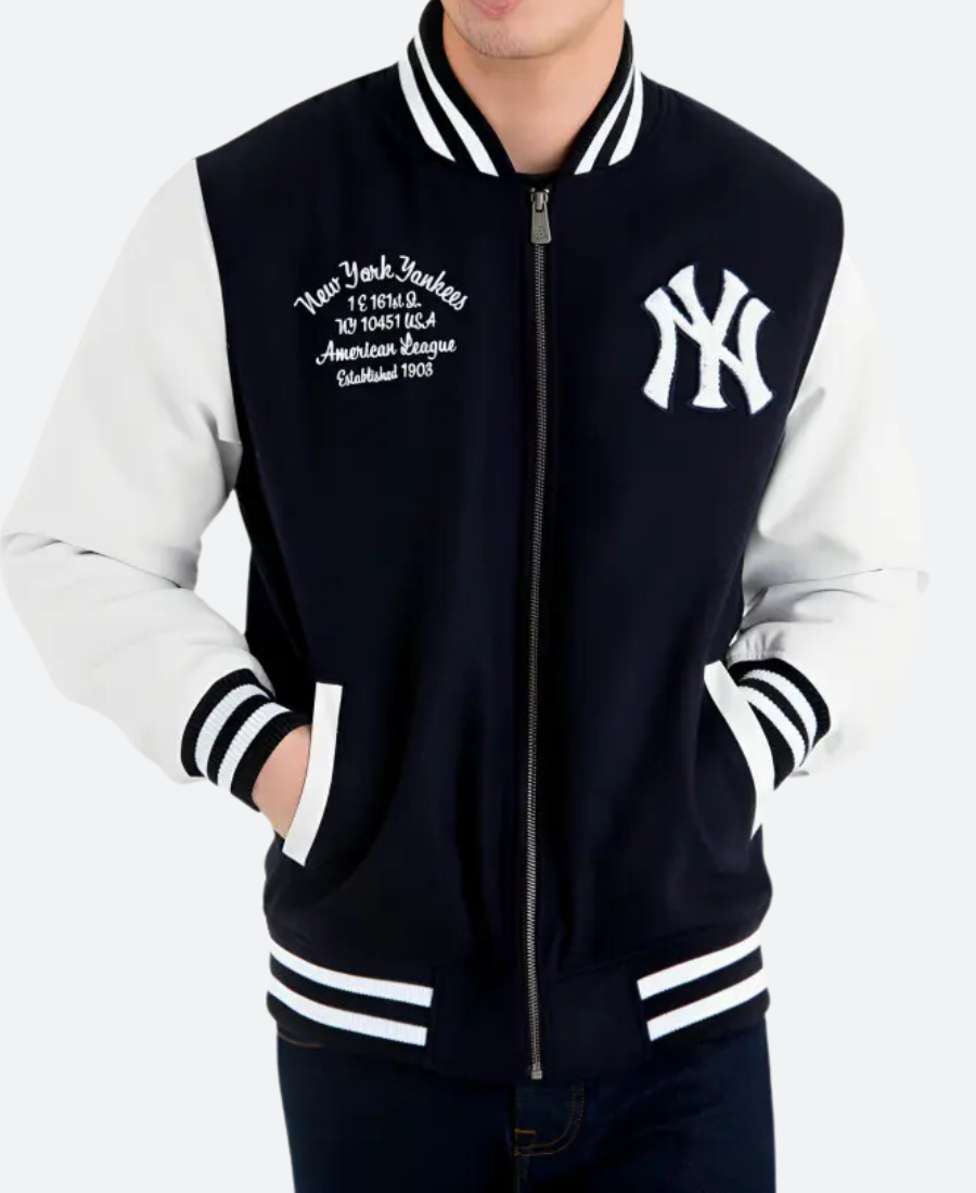 New York Yankees Varsity Jacket Front Image