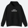 OVO X Hate Survivor Hoodie Black Front Image