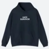 OVO X Hate Survivor Hoodie Navy Blue Front Image