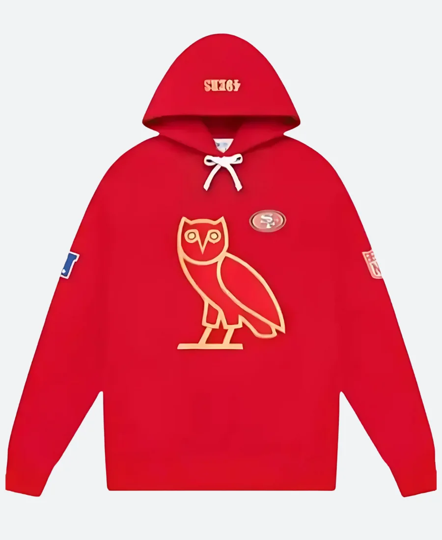 OVO x San Francisco 49ers Hoodie Front Image