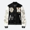 Off White Logic Varsity Jacket