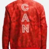 Paris Olympic 2024 Team Canada Jacket Back Image