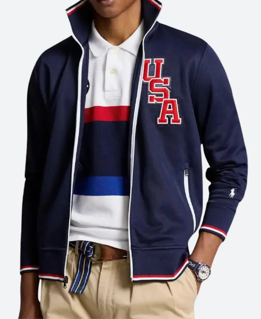 Paris Olympic 2024 Team USA Jacket Front Image