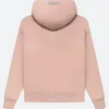 Pink Essentials Fear Of God Hoodie Back Image