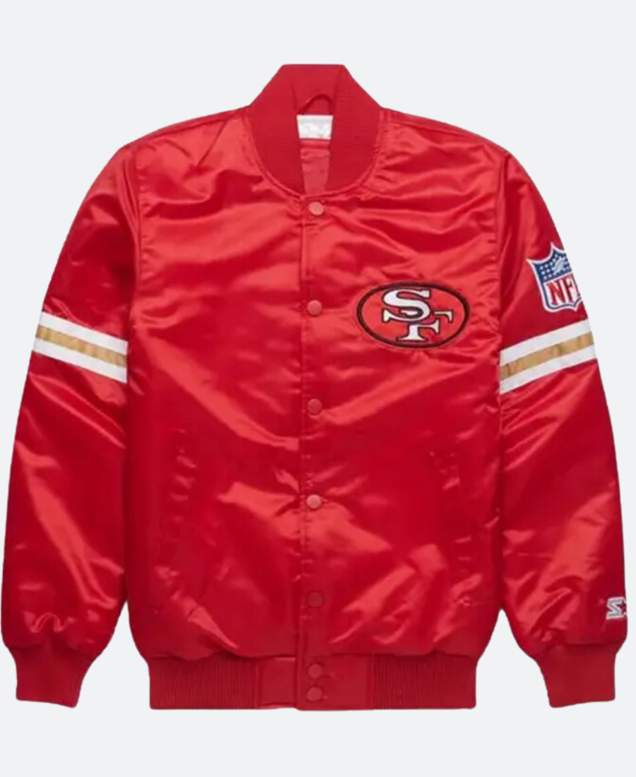 San Francisco 49ers Starter Jacket Front Image