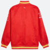 Scuderia Ferrari F1 Miami Red Jacket Back Image