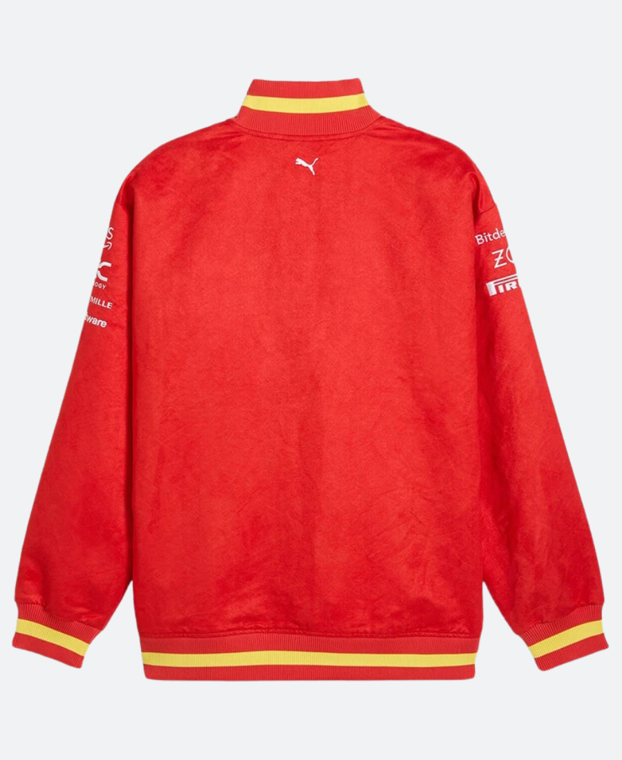 Scuderia Ferrari F1 Miami Red Jacket Back Image