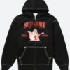 Supreme X True Religion Zip-Up Hoodie Front Image