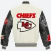 Taylor Swift KC Cheifs Varsity Jacket back Image