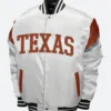 Texas Longhorns Varsity Jacket Orange White Image