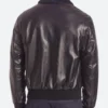 The Weeknd Daft Punk Starboy Leather Jacket Back Image