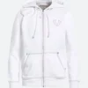 True Religion Hoodie White Front Image