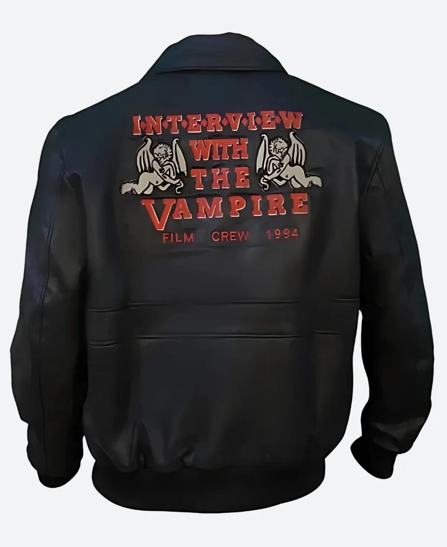 Interview With The Vampire Leather Jacket Back