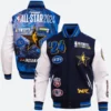 All Star Game 2024 Varsity Jacket Front & Back Image