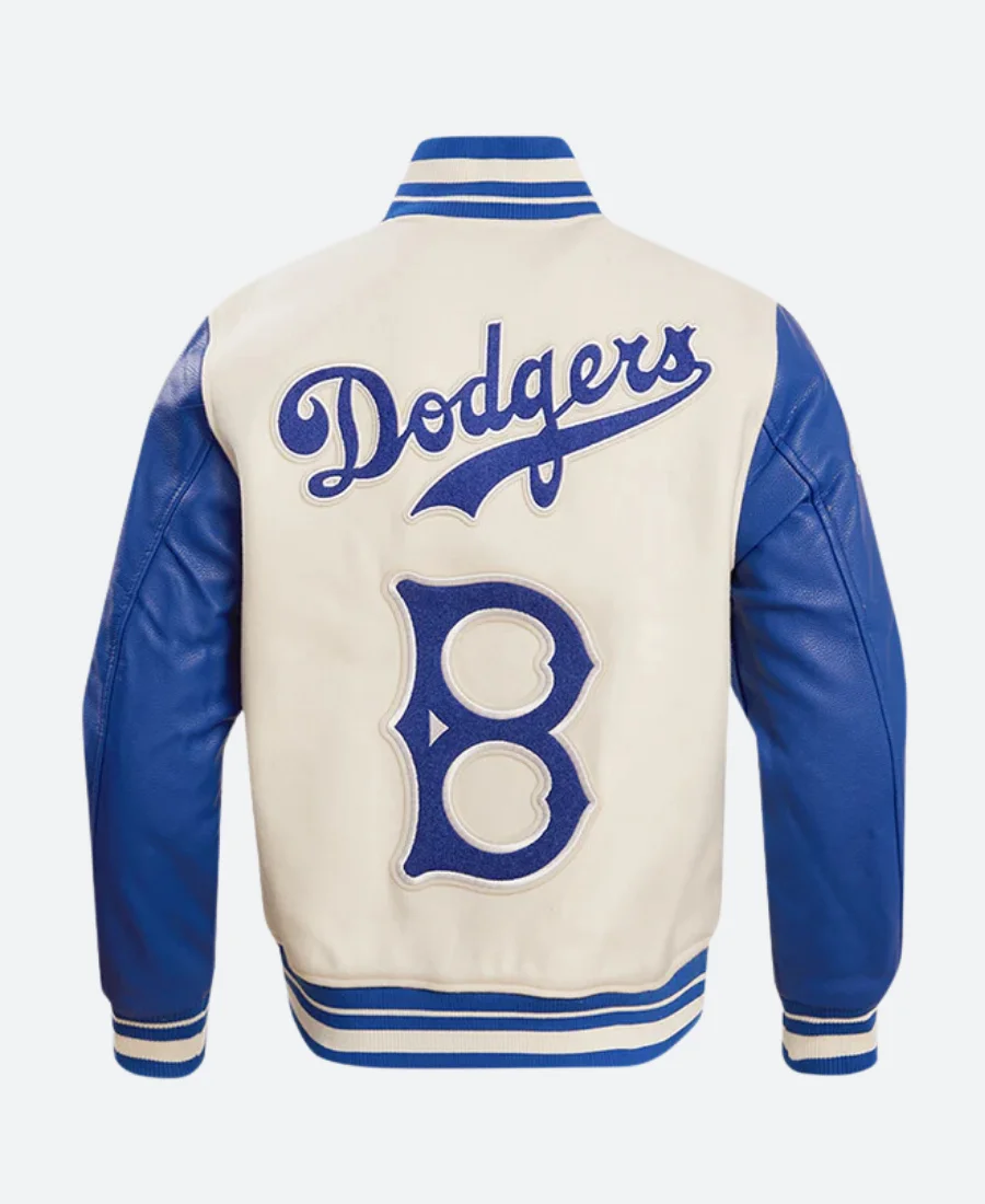 Brooklyn Dodgers Retro Classic Varsity Jacket 1