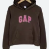 Brown And Pink Gap Hoodie