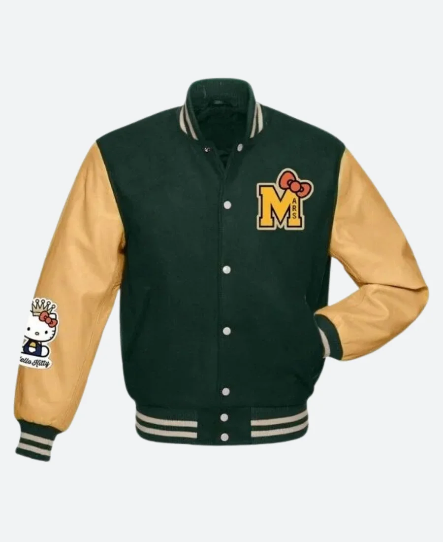 Bruno Mars X Hello Kitty Varsity Jacket